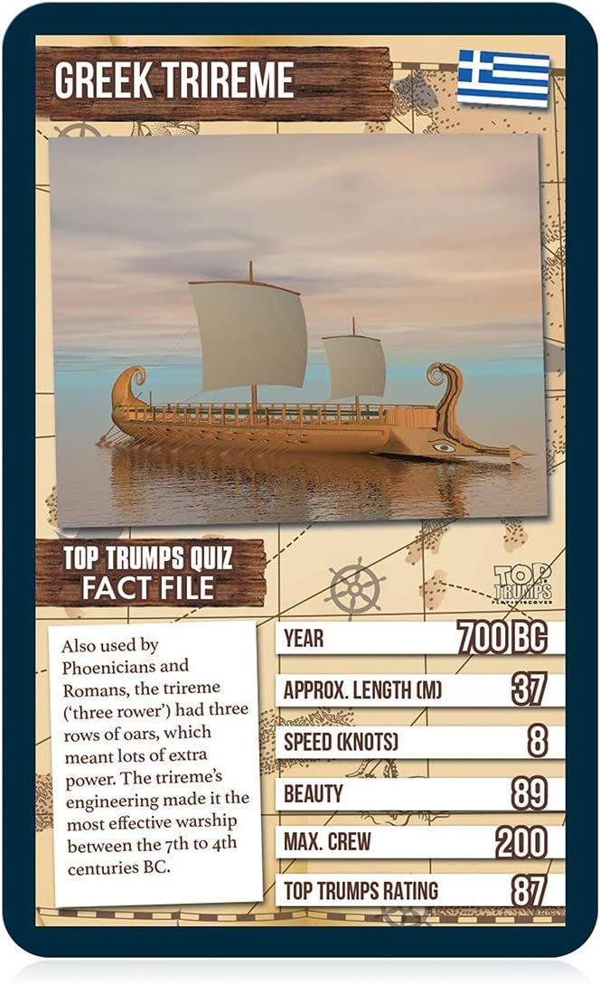 Top Trumps Classics World Famous Ships