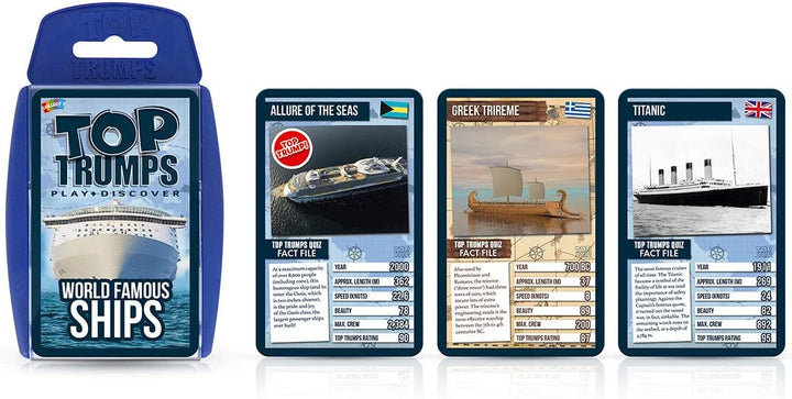 Top Trumps Classics World Famous Ships