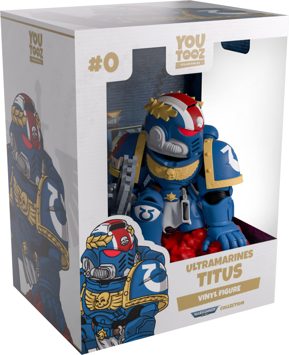 Youtooz Space Marine II Ultramarines Titus Vinyl Figure (Release Date 04/26)