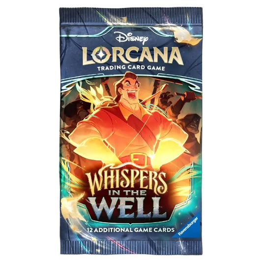 Disney Lorcana TCG - Whispers in the Well Booster Pack - Set 10, alternate view