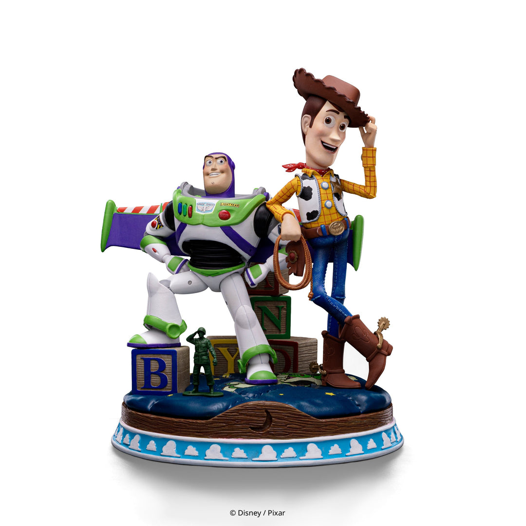 Iron Studios Disney Toy Story Buzz & Woody 1/10 Deluxe Art Scale Limited Edition Statue