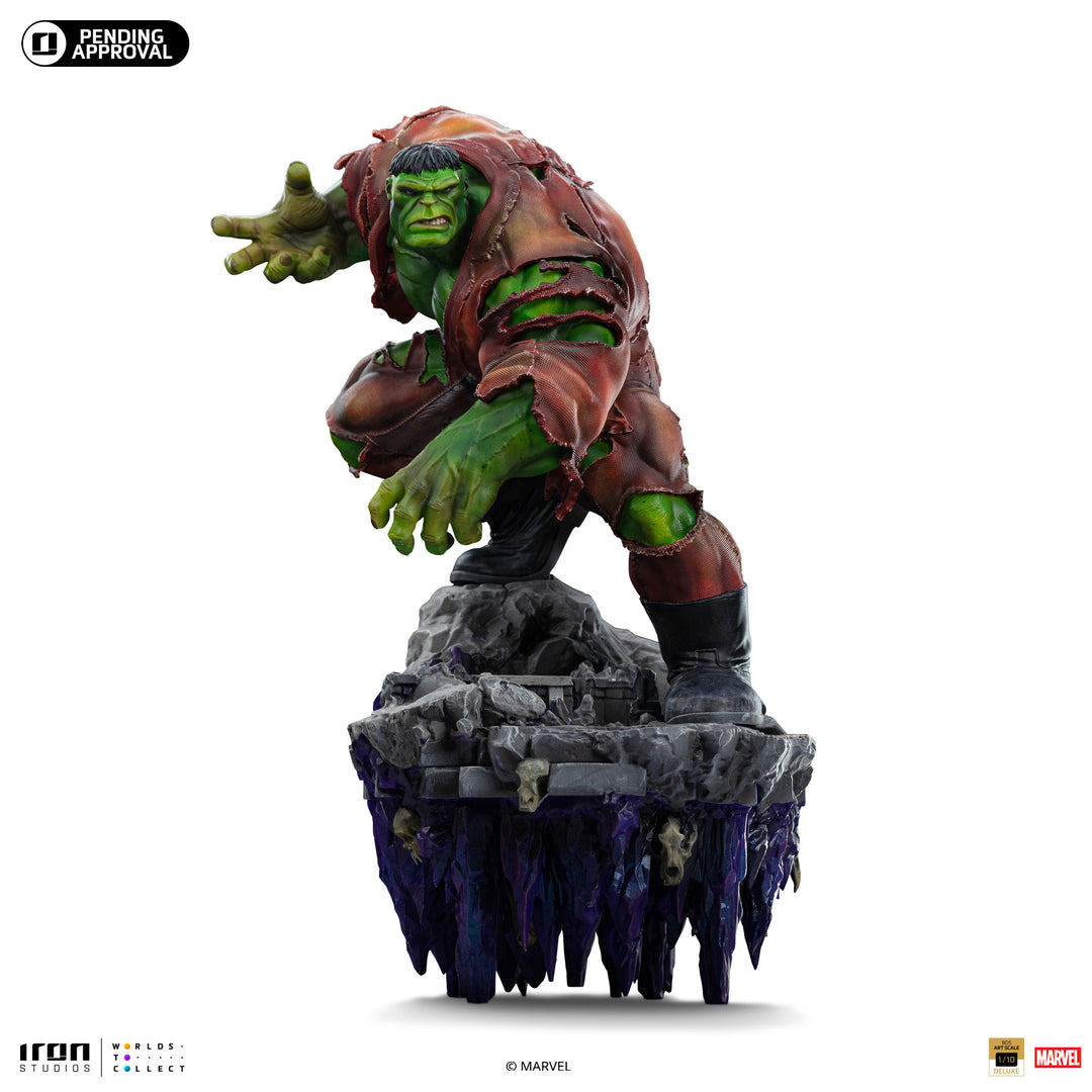 Iron Studios Marvel Battle Diorama Series Hulk 1/10 Art Scale Deluxe Limited Edition Statue