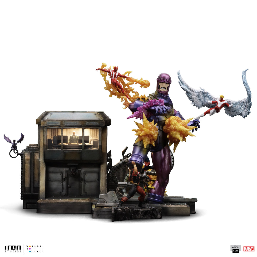 Iron Studios X-Men Danger Room B 1/20 Demi Art Scale Limited Edition Diorama