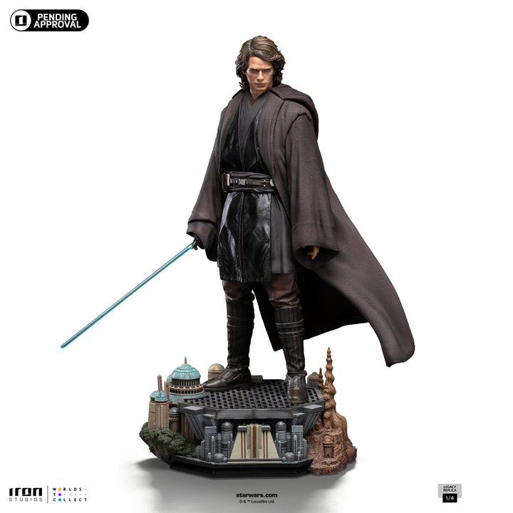 Iron Studios Star Wars Legacy Replica Anakin Skywalker 1/4 Scale Limited Edition Statue