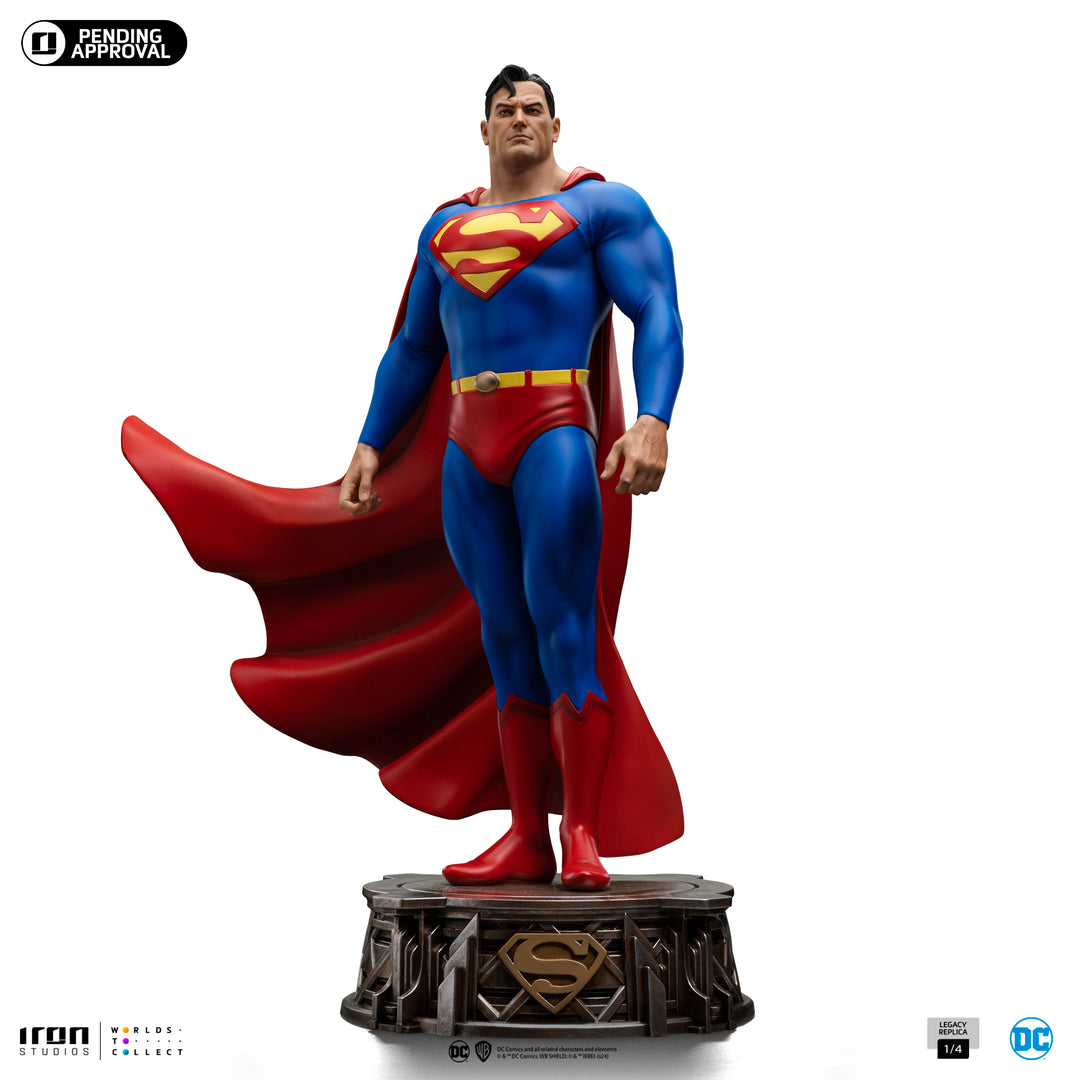 Iron Studios DC Comics Trinity Legacy Replica Superman Limited Edition 1/4 Scale Statue