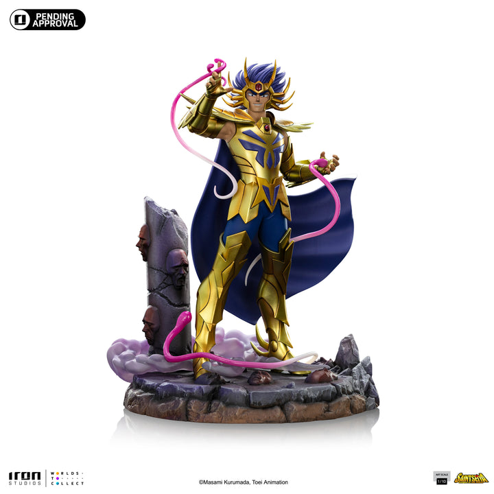 Iron Studios Saint Seiya Cancer Deathmask 1/10 Art Scale Limited Edition Statue