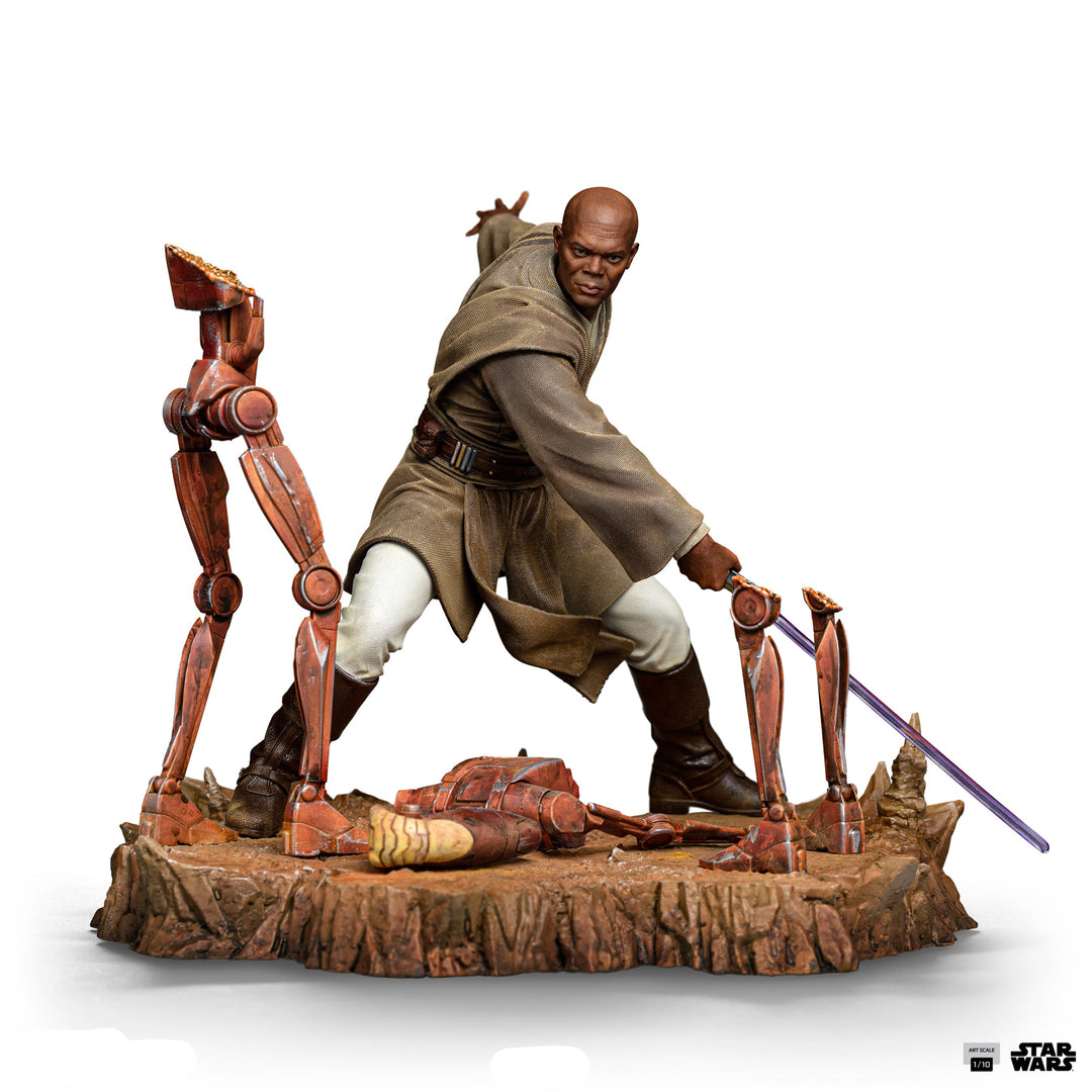 Iron Studios Star Wars Mace Windu 1/10 Scale Limited Edition Statue