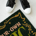 Wicked Part Two Door Mat packaging view