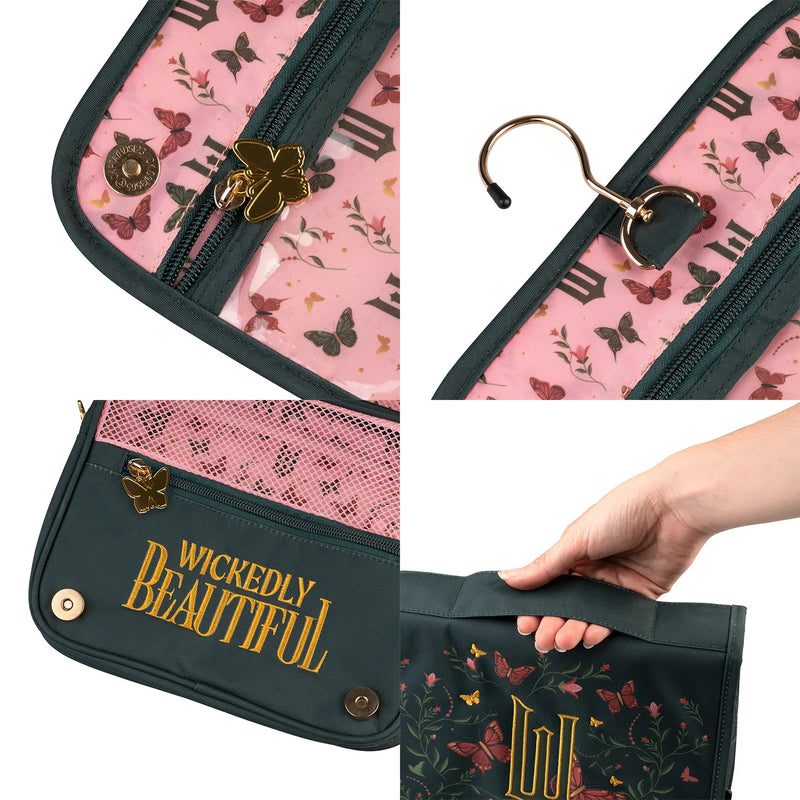 Wicked Part Two Hanging Travel Toiletry Bag side angle