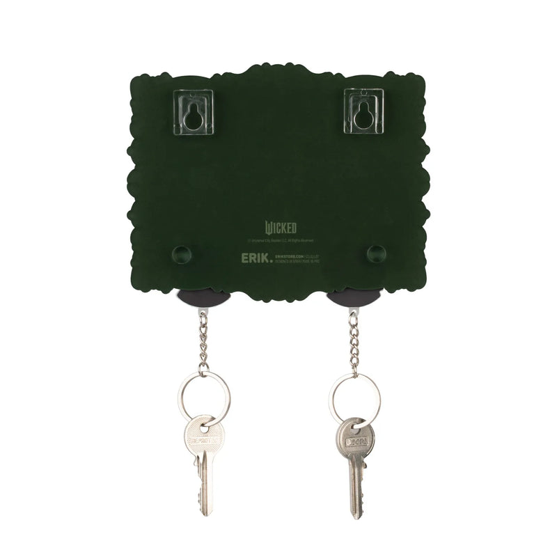 Wicked Part Two Key Hanger With Key Ring side angle