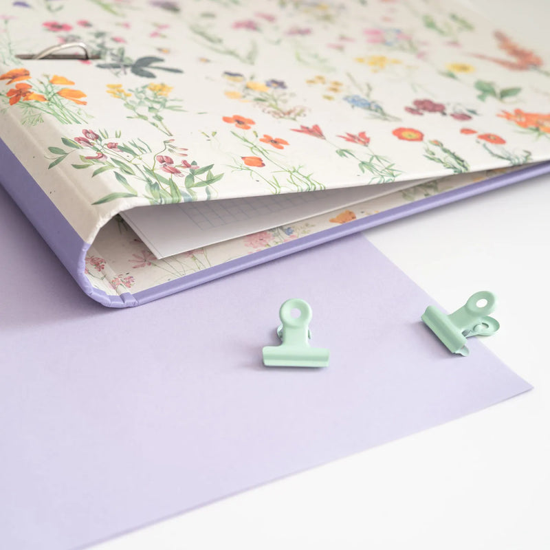 Wild Flowers 2 Ring Binder packaging view