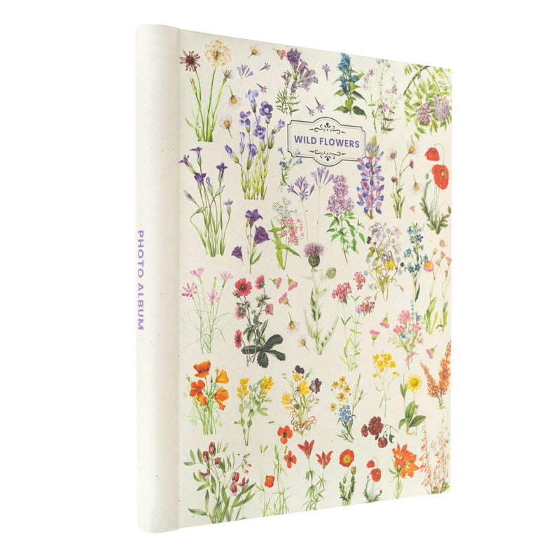 Wild Flowers Photo Album 30 Self-Adhesive Pages 24 x 32 cm