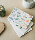 Wild Flowers Pack of 3 A6 Notebooks close up detail
