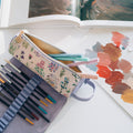 Wild Flowers Roll up Case design detail