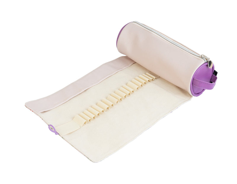 Wild Flowers Roll up Case side angle