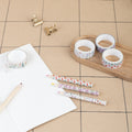Wild Flowers Washi Tape Set of 4 Rolls 15 mm x 3 m design detail
