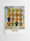 Wolves FC Shirts - A2 Signed Limited Edition Prints, alternate view