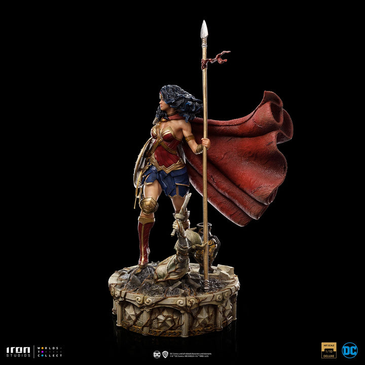 Iron Studios DC Comics Wonder Woman Unleashed 1/10 Deluxe Art Scale Statue