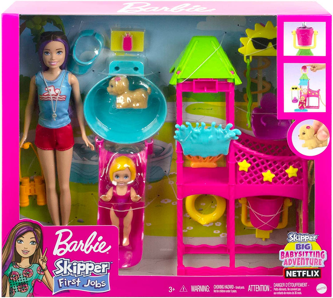 Barbie Skipper Doll & Water Park Playset