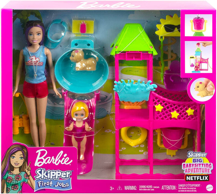 Barbie Skipper Doll & Water Park Playset