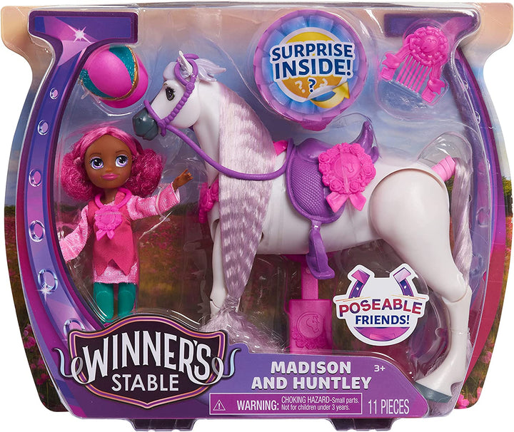 Winner's Stable Doll and Horse Madison and Huntley