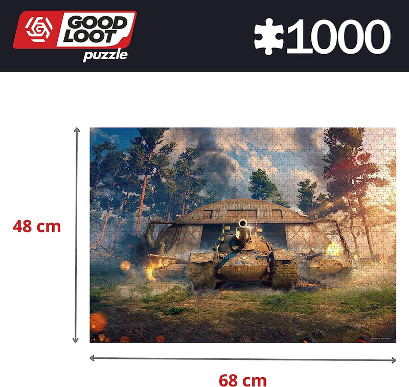 World Of Tanks: Wingback Jigsaw Puzzle (1000 Pieces) - Image 4