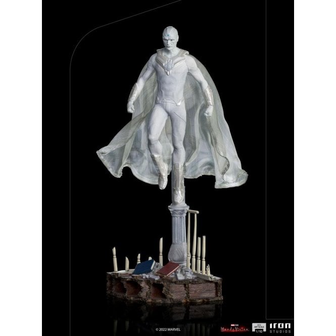 IronStudios Marvel Wandavision: BDS 1:10 Art Scale Statue (White Vision) - Image 3