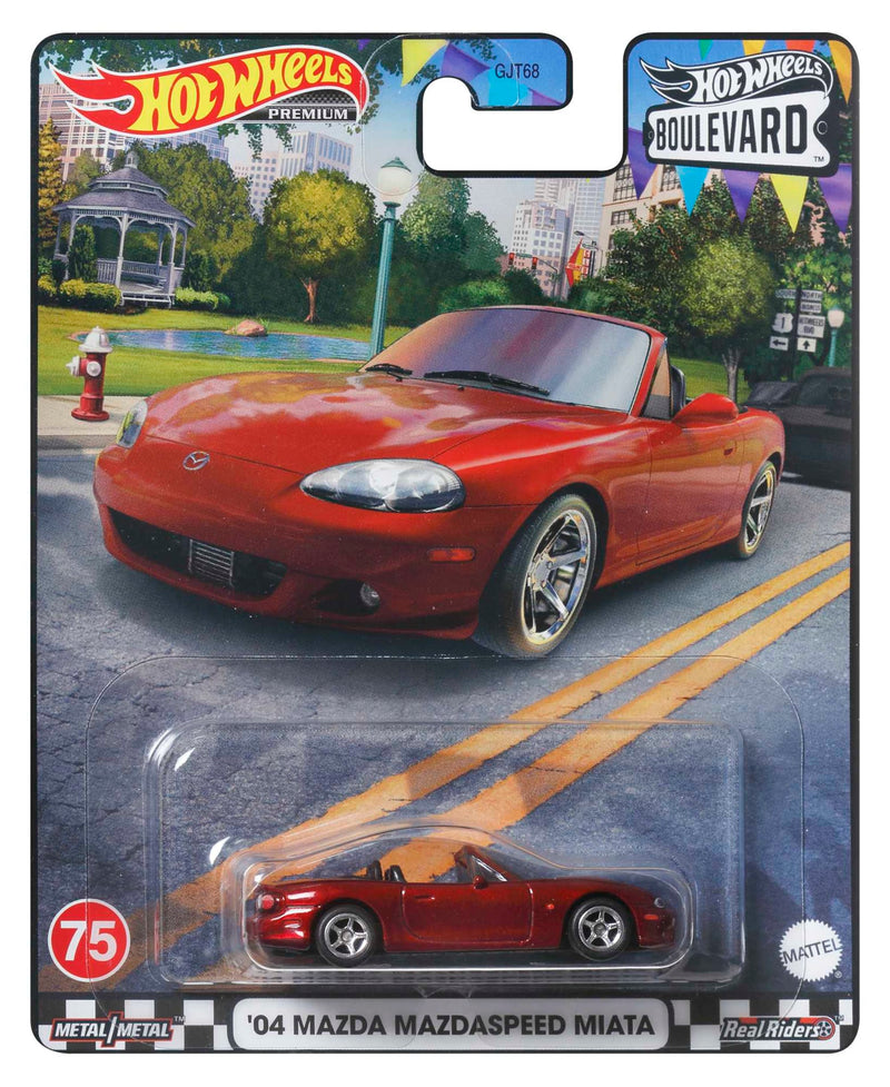 Hot Wheels Premium Boulevard Assortment 2026 Mix 5 (Case of 9) back view