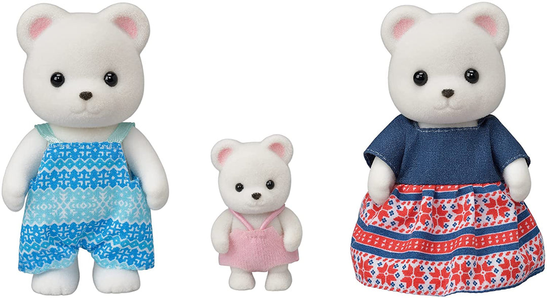 Sylvanian Families Polar Bear Family (3 Figures)