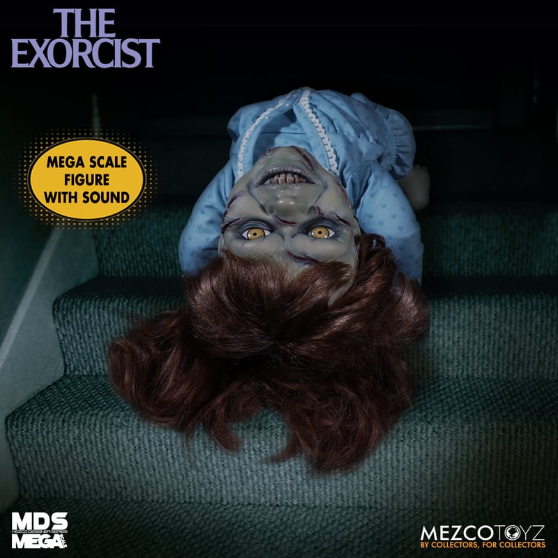 The Exorcist Mezco Designer Series Mega Scale Regan With Sound