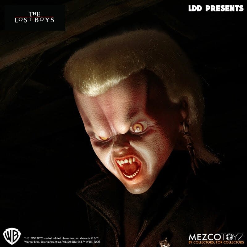 Living Dead Dolls: Lost Boys David, in display
