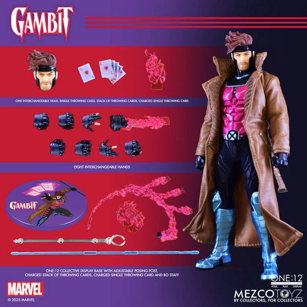 Marvel X-Men Gambit One:12 Collective Action Figure