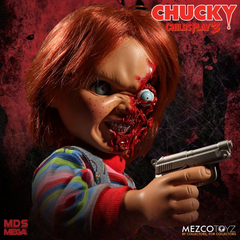Chucky Talking Pizza Face 15" Scale Figure With Sound *Exclusive