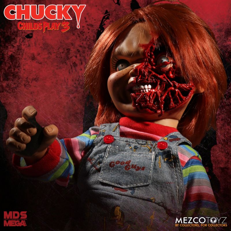 Chucky Talking Pizza Face 15" Scale Figure With Sound *Exclusive