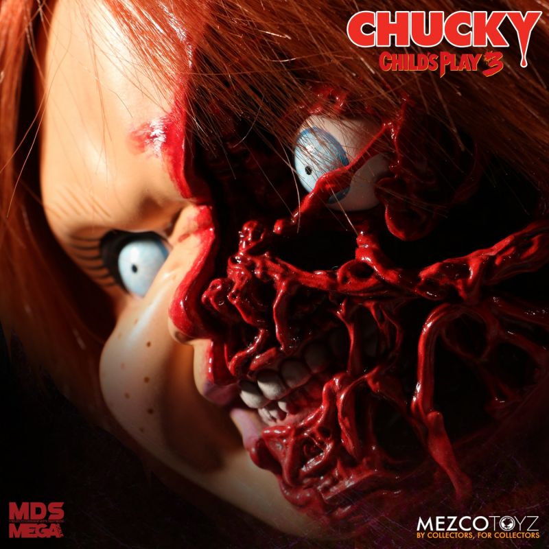 Chucky Talking Pizza Face 15" Scale Figure With Sound *Exclusive