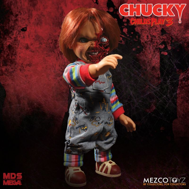 Chucky Talking Pizza Face 15" Scale Figure With Sound *Exclusive