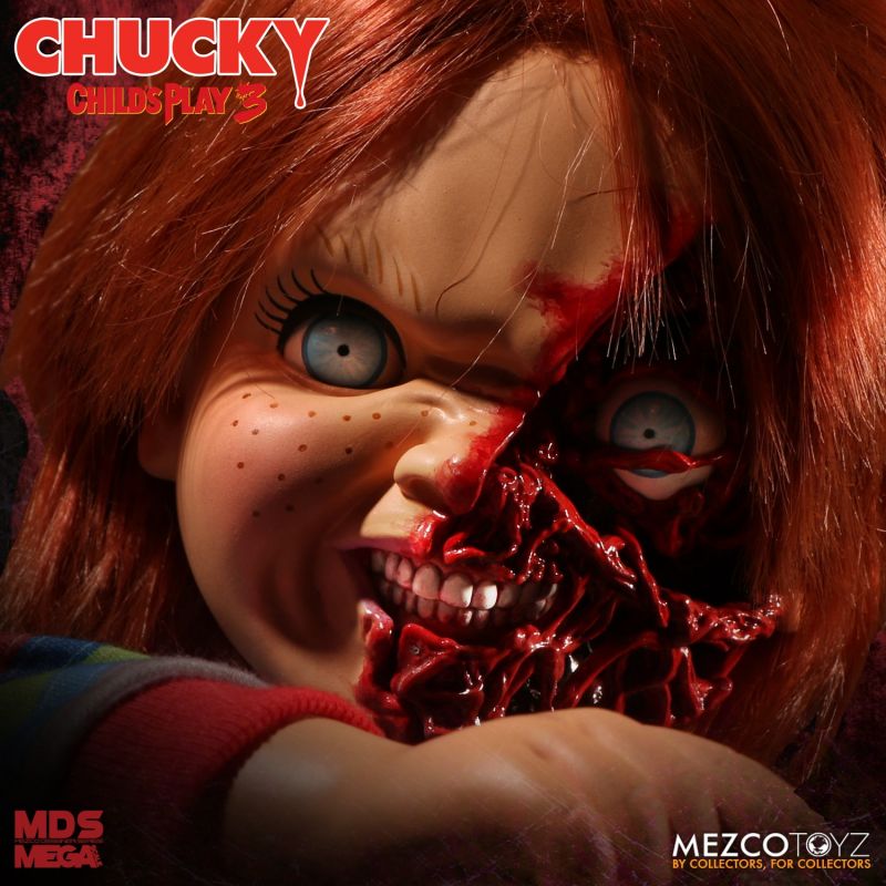 Chucky Talking Pizza Face 15" Scale Figure With Sound *Exclusive