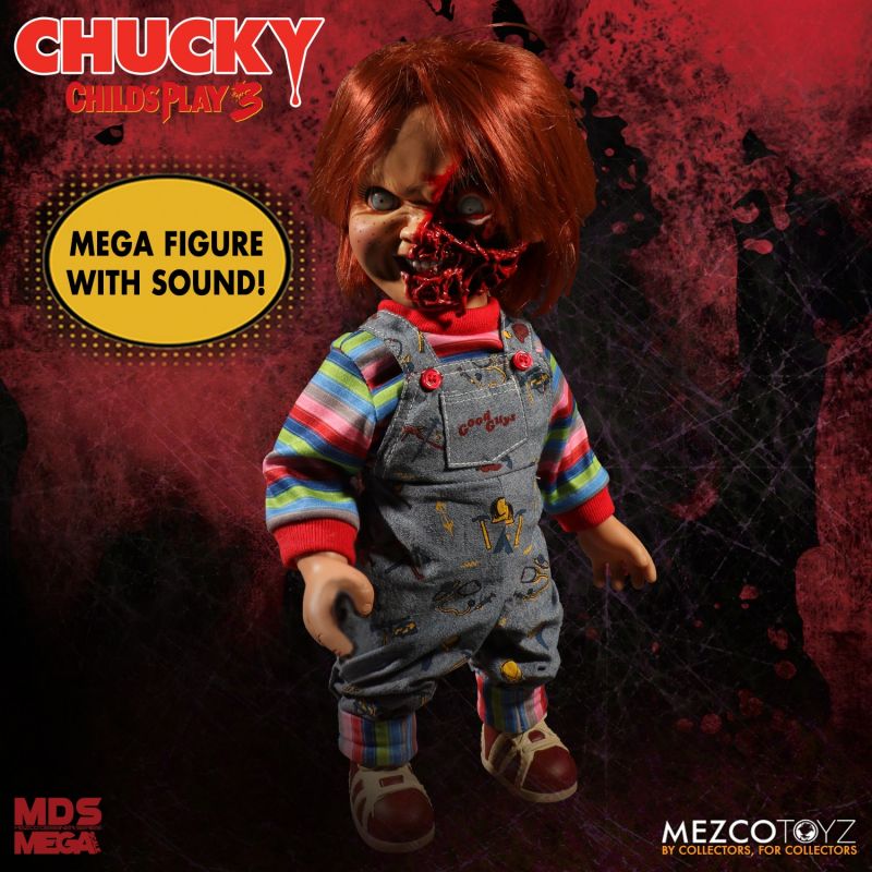 Chucky Talking Pizza Face 15" Scale Figure With Sound *Exclusive