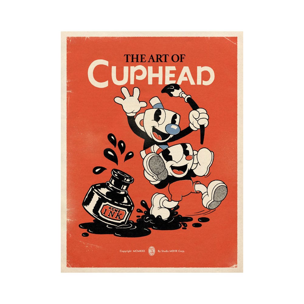 Studio MDHR Cuphead Mugman Devil Game Art Book