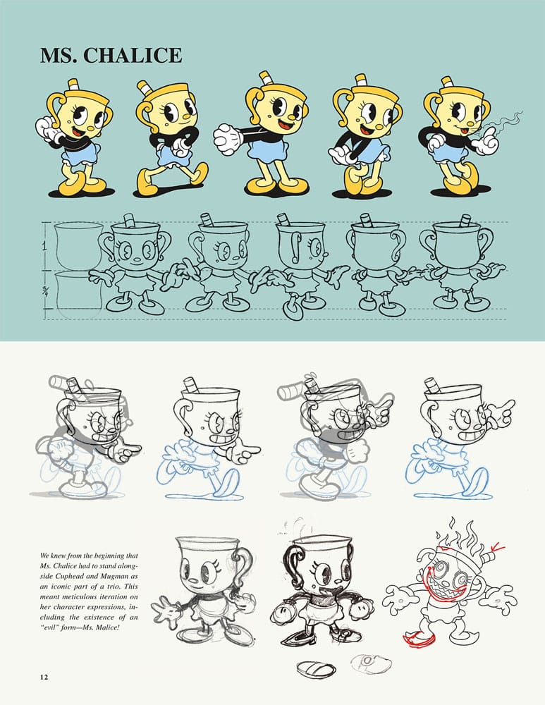 Studio MDHR Cuphead The Delicious Last Course Game Art Book