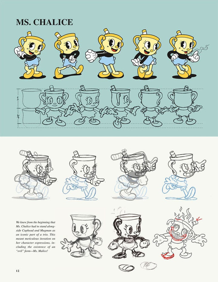 Studio MDHR Cuphead The Delicious Last Course Game Art Book