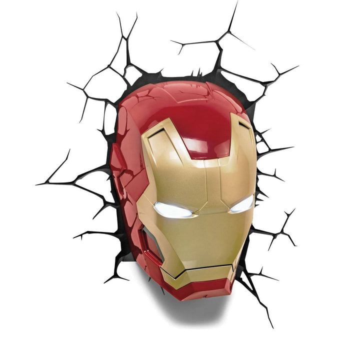 Marvel Iron Man 3D Wall-Mounted Deco Light