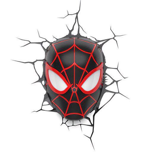 Marvel Spider-Man Miles Morales 3D Wall Light