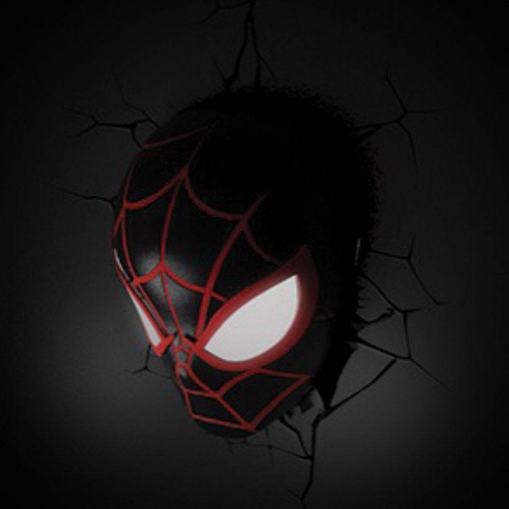 Marvel Spider-Man Miles Morales 3D Wall Light