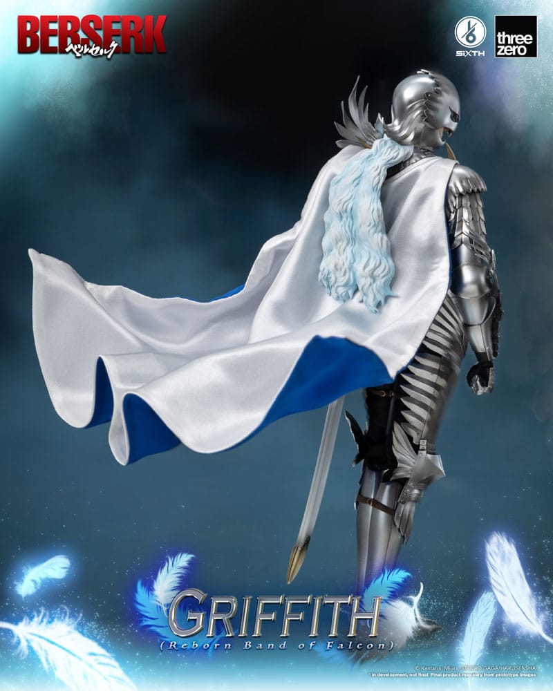 ThreeZero's Berserk Griffith (Reborn Band of Falcon) 1/6 Scale Action Figure