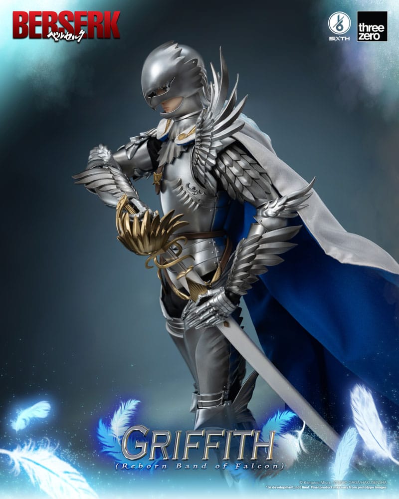ThreeZero's Berserk Griffith (Reborn Band of Falcon) 1/6 Scale Action Figure