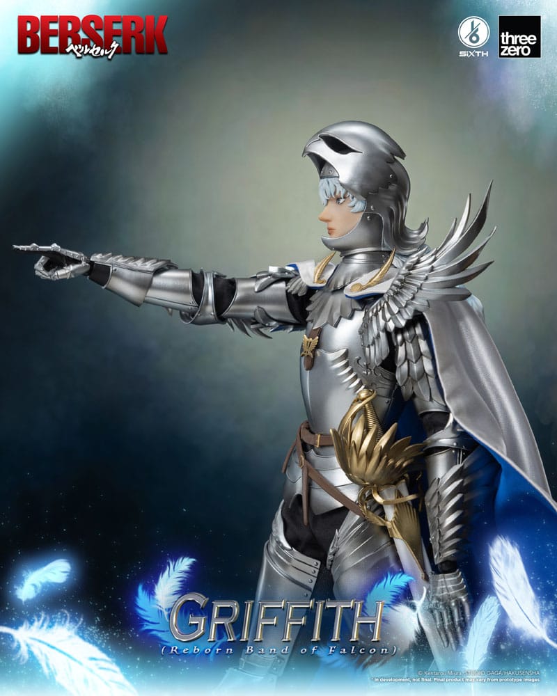 ThreeZero's Berserk Griffith (Reborn Band of Falcon) 1/6 Scale Action Figure