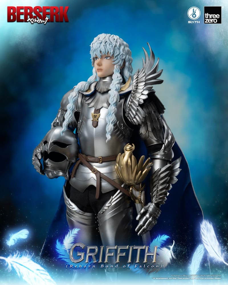 ThreeZero's Berserk Griffith (Reborn Band of Falcon) 1/6 Scale Action Figure