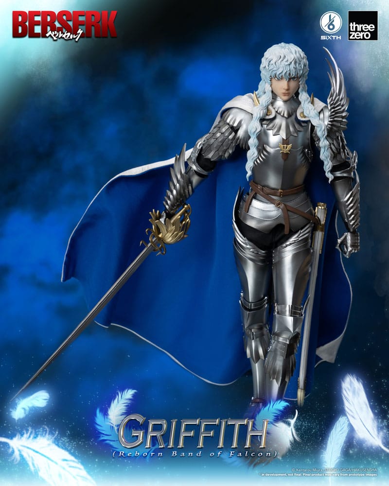 ThreeZero's Berserk Griffith (Reborn Band of Falcon) 1/6 Scale Action Figure