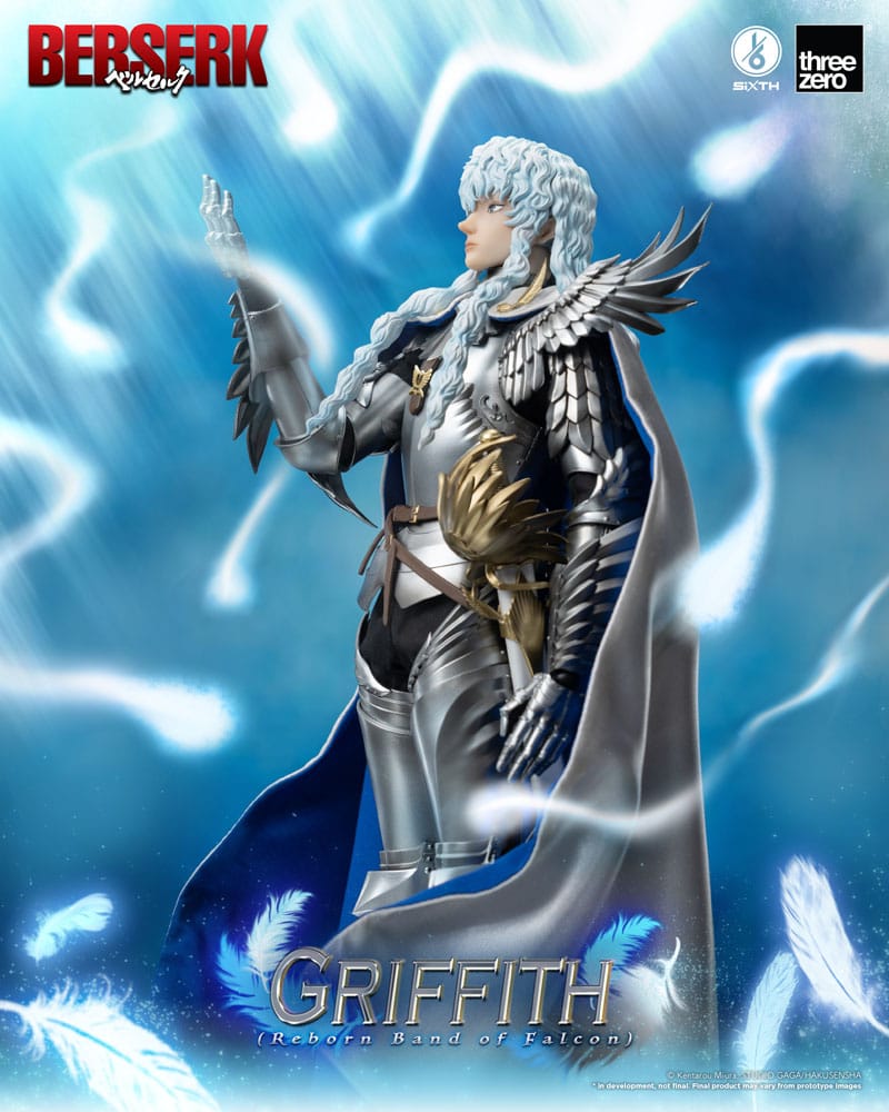 ThreeZero's Berserk Griffith (Reborn Band of Falcon) 1/6 Scale Action Figure